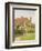 Sunflower Cottage-Helen Allingham-Framed Giclee Print