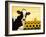 Sunflower Cow-Lowell Herrero-Framed Art Print