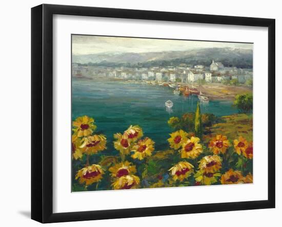 Sunflower Harbor-Lawson-Framed Art Print