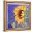 Sunflower I-Sharon Pitts-Framed Premier Image Canvas