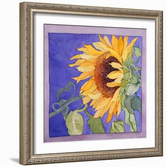 Sunflower I-Sharon Pitts-Framed Giclee Print