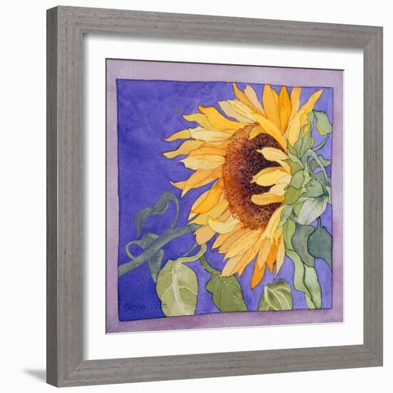 Sunflower I-Sharon Pitts-Framed Giclee Print