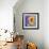 Sunflower I-Sharon Pitts-Framed Giclee Print displayed on a wall