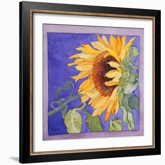 Sunflower I-Sharon Pitts-Framed Giclee Print