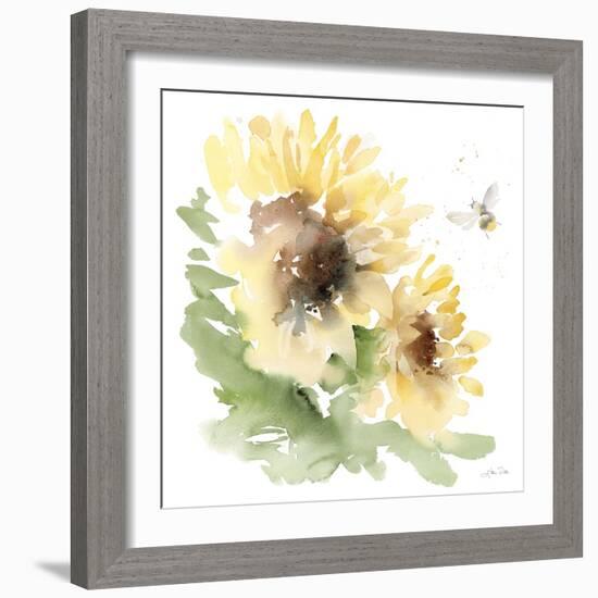 Sunflower Meadow II-Katrina Pete-Framed Art Print