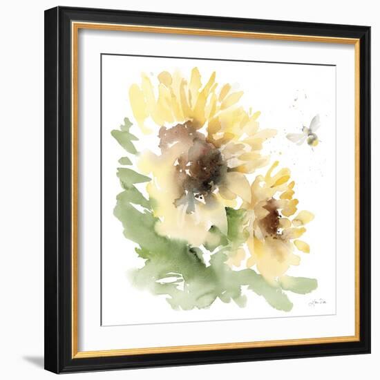 Sunflower Meadow II-Katrina Pete-Framed Art Print