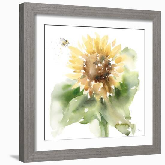 Sunflower Meadow III-Katrina Pete-Framed Art Print