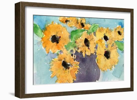 Sunflower Moment I-Samuel Dixon-Framed Art Print