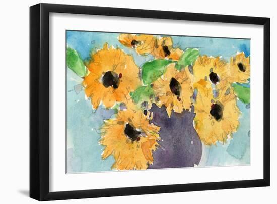 Sunflower Moment I-Samuel Dixon-Framed Art Print