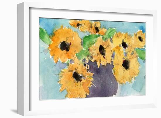 Sunflower Moment I-Samuel Dixon-Framed Art Print