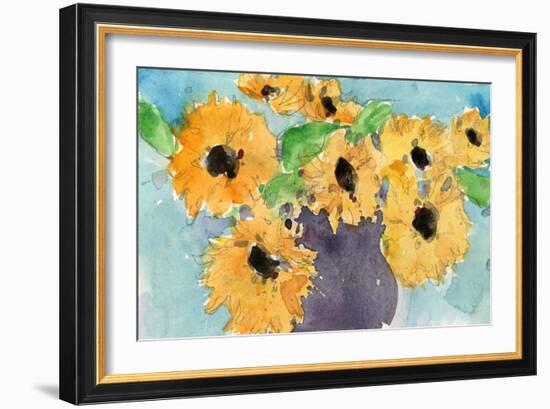 Sunflower Moment I-Samuel Dixon-Framed Art Print
