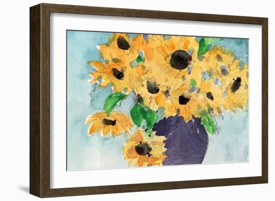 Sunflower Moment II-Samuel Dixon-Framed Art Print