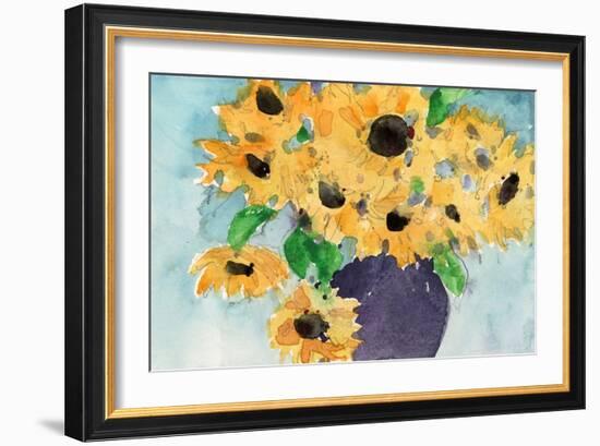 Sunflower Moment II-Samuel Dixon-Framed Art Print