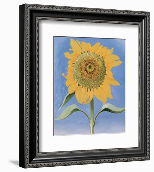 Sunflower, New Mexico, 1935-Georgia O'Keeffe-Framed Art Print