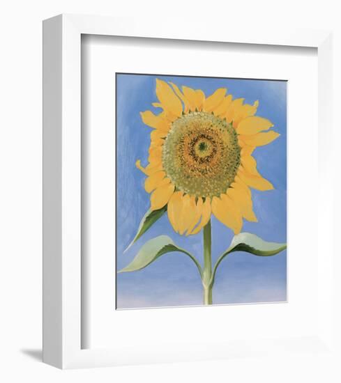 Sunflower, New Mexico, 1935-Georgia O'Keeffe-Framed Art Print