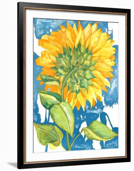 Sunflower no. 1-Richard C^ Karwoski-Framed Limited Edition