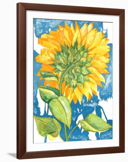 Sunflower no. 1-Richard C^ Karwoski-Framed Limited Edition