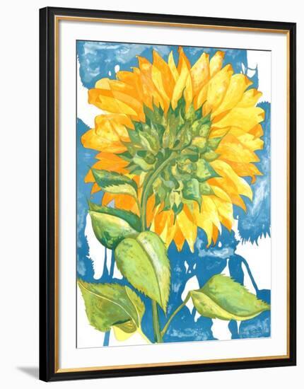 Sunflower no. 1-Richard C^ Karwoski-Framed Limited Edition