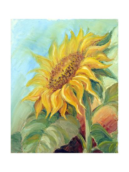 Sunflower Oil Painting On Canvas Art Print Valenty Art Com