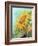 Sunflower, Oil Painting On Canvas-Valenty-Framed Art Print