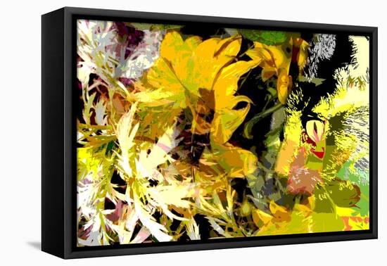 Sunflower Series Garden Variety Cat-Ruth Palmer-Framed Stretched Canvas