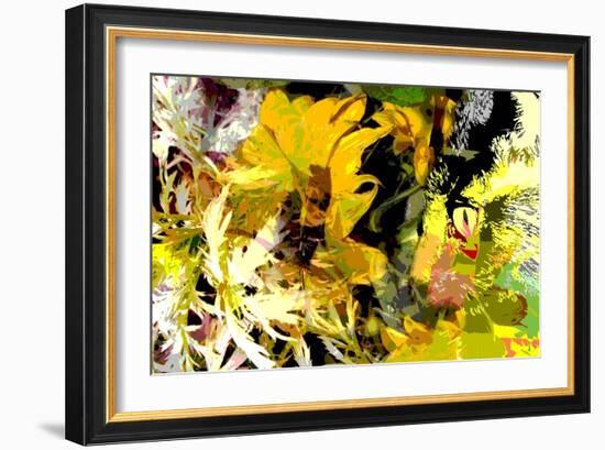 Sunflower Series Garden Variety Cat-Ruth Palmer-Framed Art Print