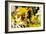 Sunflower Series Garden Variety Cat-Ruth Palmer-Framed Art Print