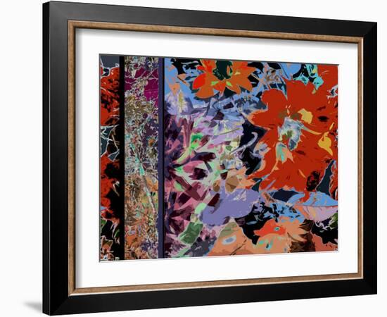 Sunflower Series Red-Ruth Palmer-Framed Art Print