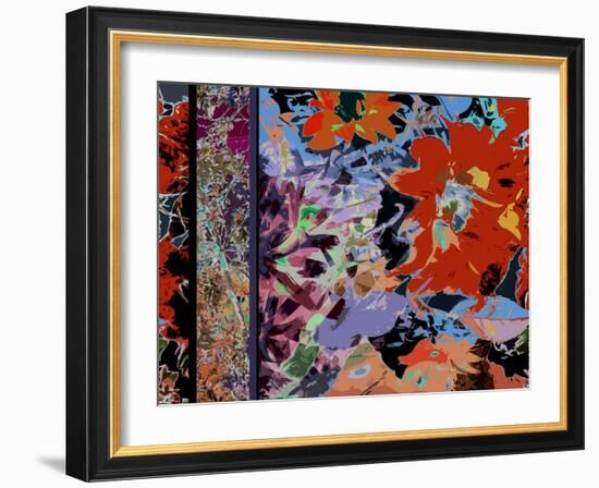 Sunflower Series Red-Ruth Palmer-Framed Art Print