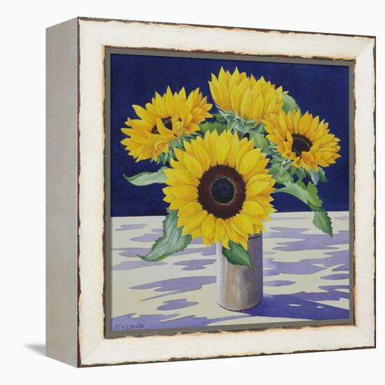 Sunflower Still Life-Christopher Ryland-Framed Premier Image Canvas
