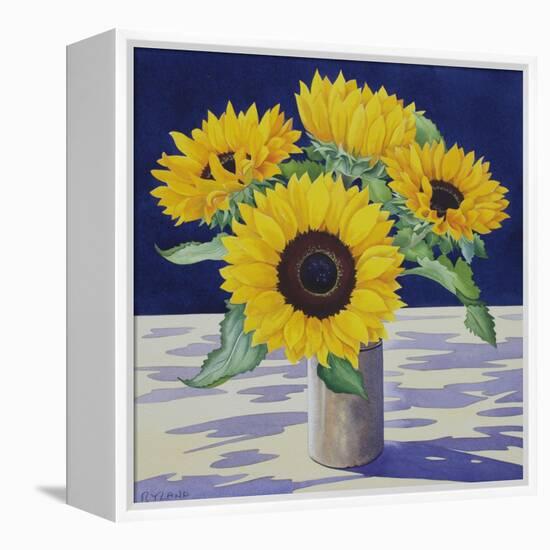 Sunflower Still Life-Christopher Ryland-Framed Premier Image Canvas