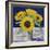 Sunflower Still Life-Christopher Ryland-Framed Giclee Print