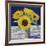 Sunflower Still Life-Christopher Ryland-Framed Giclee Print