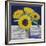 Sunflower Still Life-Christopher Ryland-Framed Giclee Print