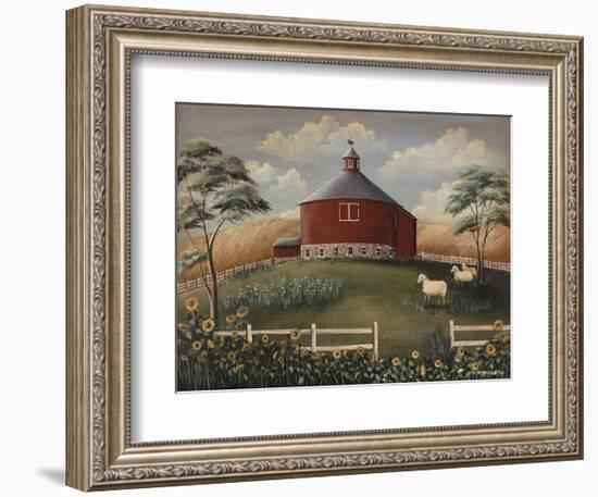 Sunflower Summer-Barbara Jeffords-Framed Art Print