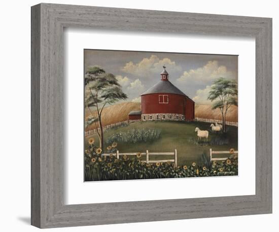 Sunflower Summer-Barbara Jeffords-Framed Art Print