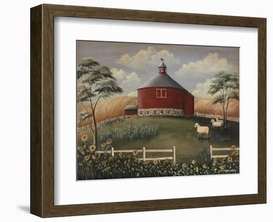 Sunflower Summer-Barbara Jeffords-Framed Art Print