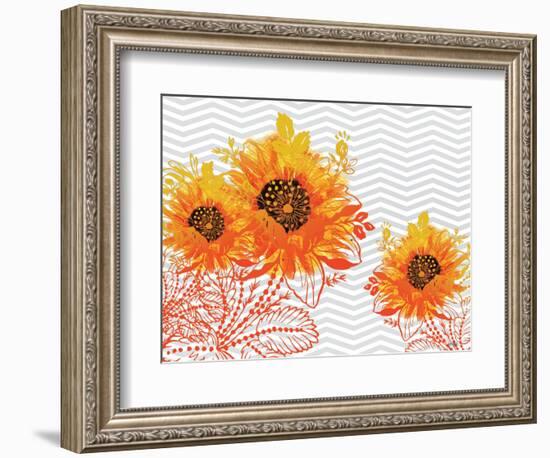 Sunflower Sunday-Bee Sturgis-Framed Premium Giclee Print