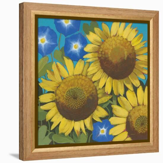 Sunflower Time-Kathrine Lovell-Framed Stretched Canvas