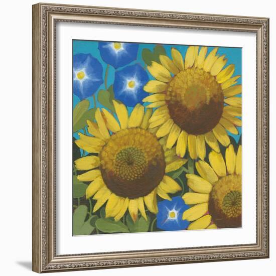 Sunflower Time-Kathrine Lovell-Framed Art Print