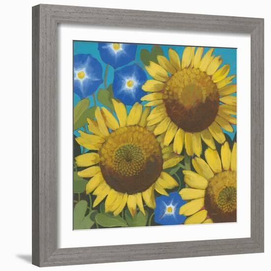 Sunflower Time-Kathrine Lovell-Framed Art Print