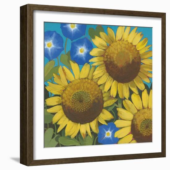 Sunflower Time-Kathrine Lovell-Framed Art Print