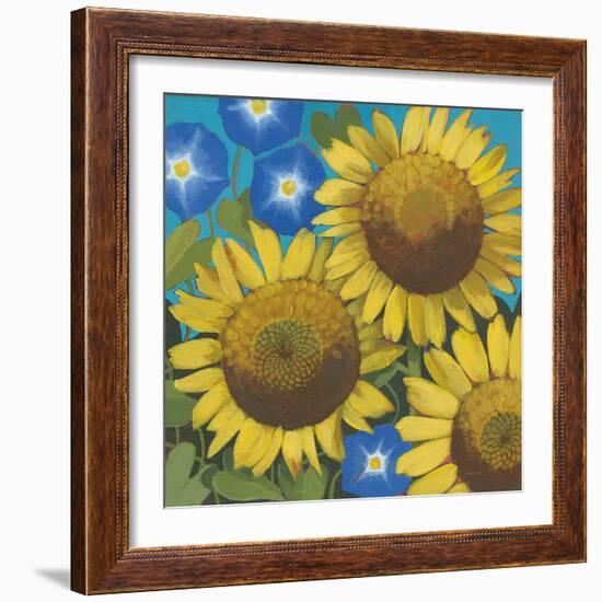 Sunflower Time-Kathrine Lovell-Framed Art Print