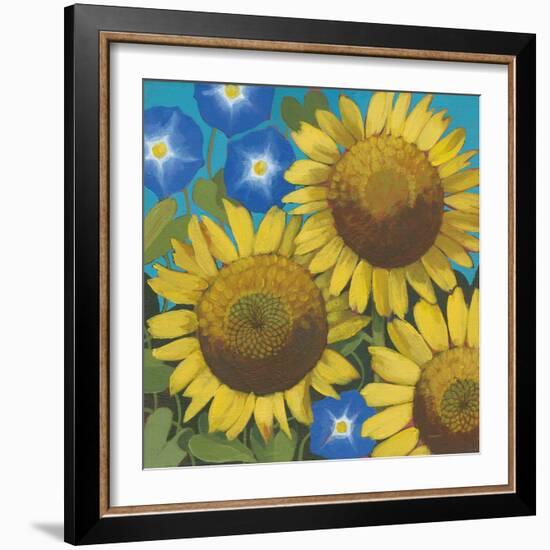 Sunflower Time-Kathrine Lovell-Framed Art Print