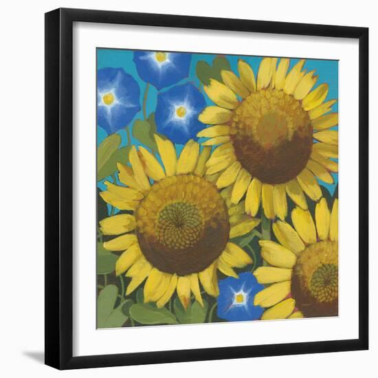 Sunflower Time-Kathrine Lovell-Framed Art Print