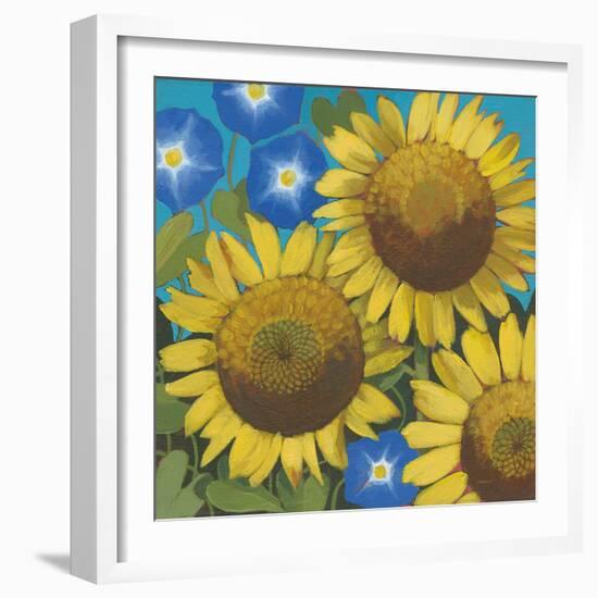 Sunflower Time-Kathrine Lovell-Framed Art Print