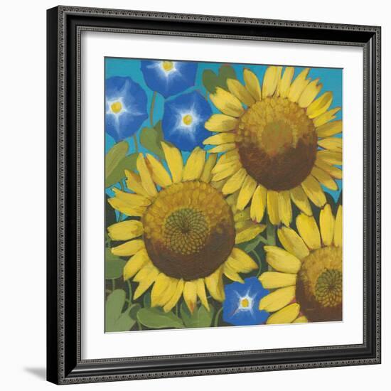 Sunflower Time-Kathrine Lovell-Framed Art Print