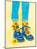 Sunflower Walk-Raissa Oltmanns-Mounted Giclee Print