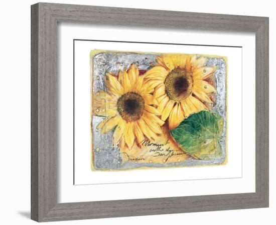 Sunflower-Joadoor-Framed Art Print