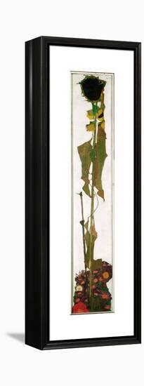 Sunflower-Egon Schiele-Framed Premier Image Canvas